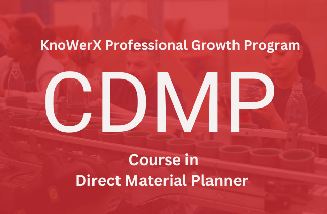Certified Direct material Planner