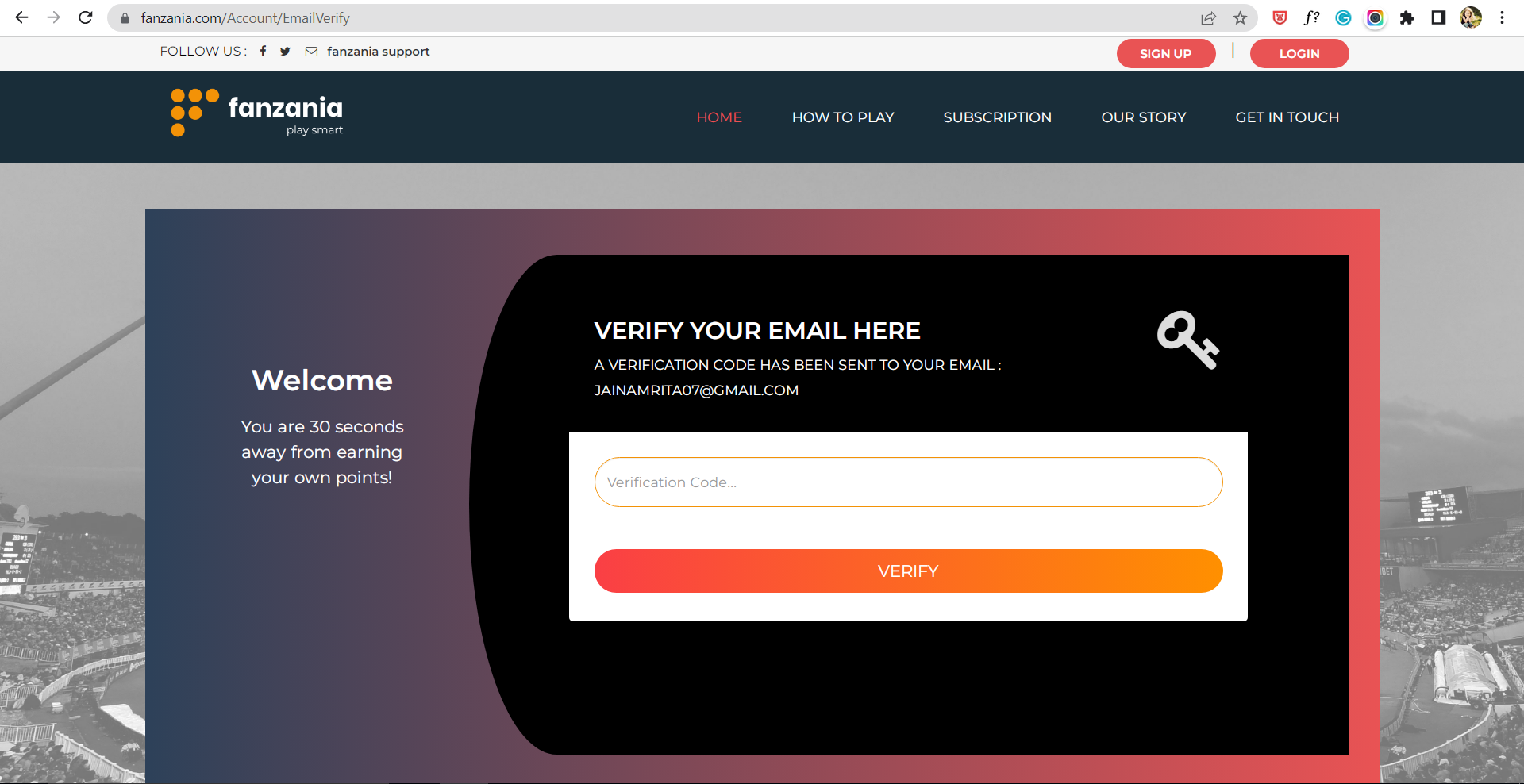 Email Verification