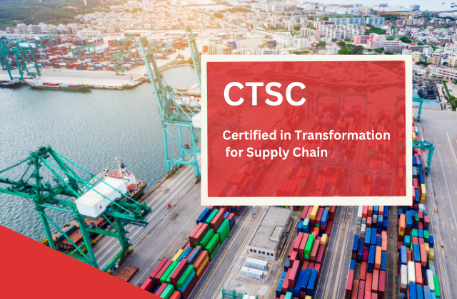 Certified in Transformation for Supply Chain