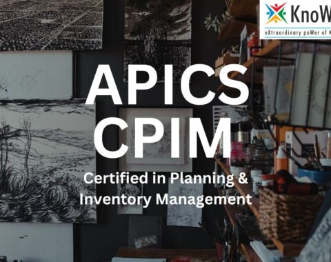 APICS CPIM (Certified in Planning & Inventory Management)