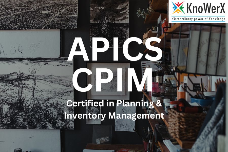 APICS CPIM (Certified in Planning & Inventory Management)
