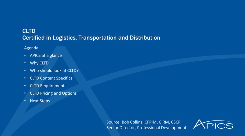 Is CLTD Certification Worth It