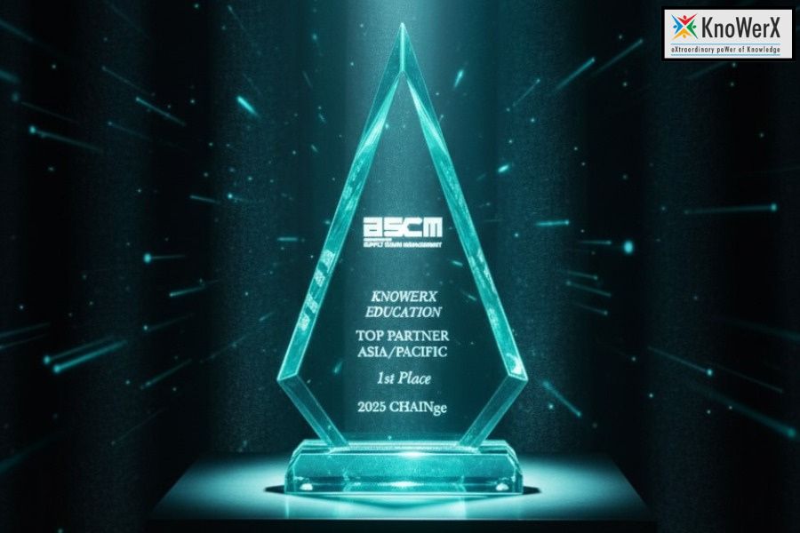 KnoWerX Clinches ASCM Award for Asia Pacific 1st Place