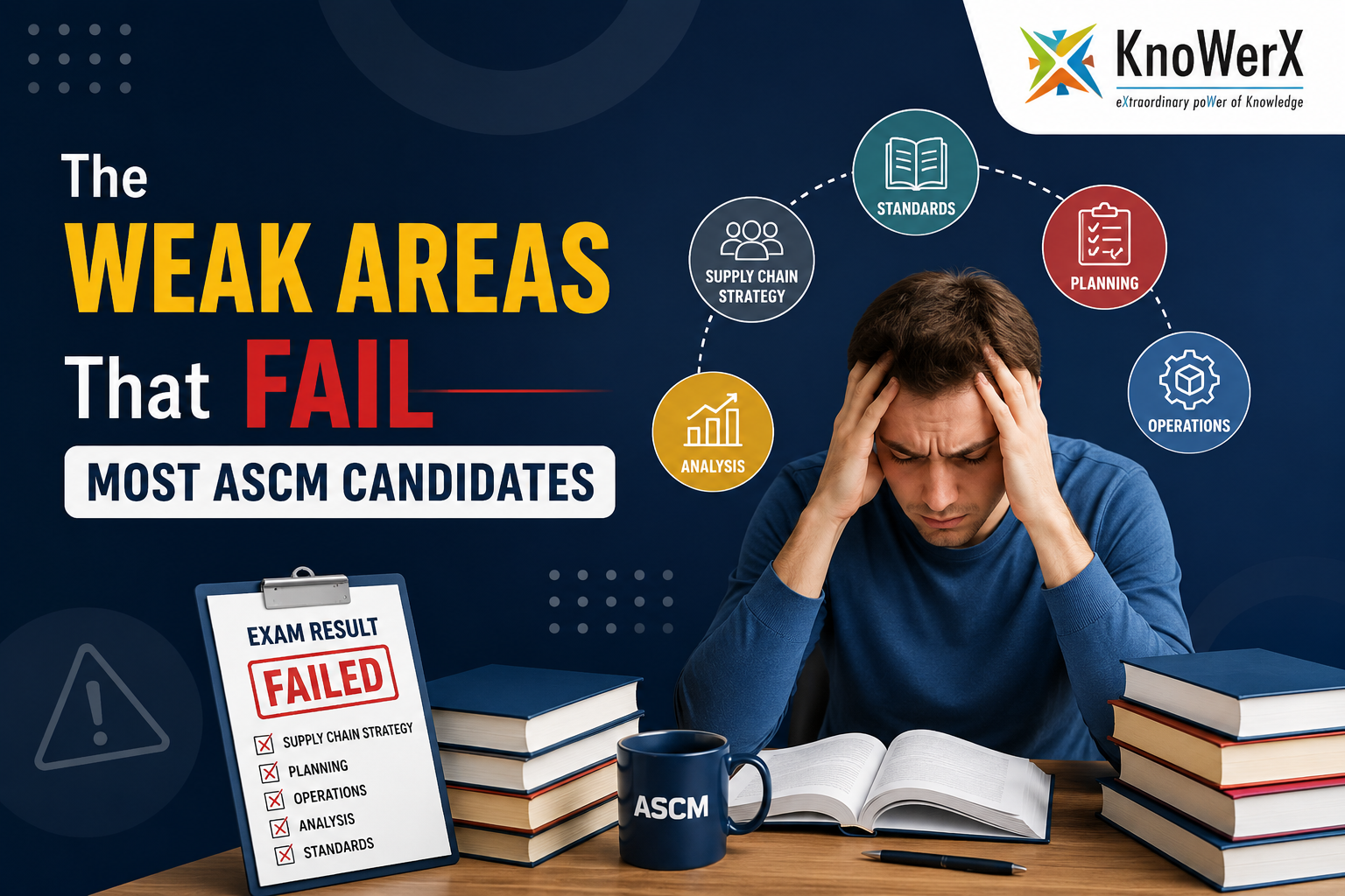 The Weak Areas That Fail Most ASCM Candidates