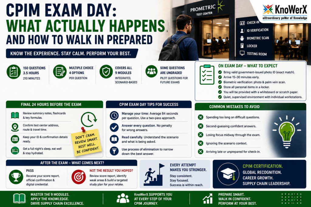 CPIM Exam Day Tips | Walk In Confident and Fully Prepared
