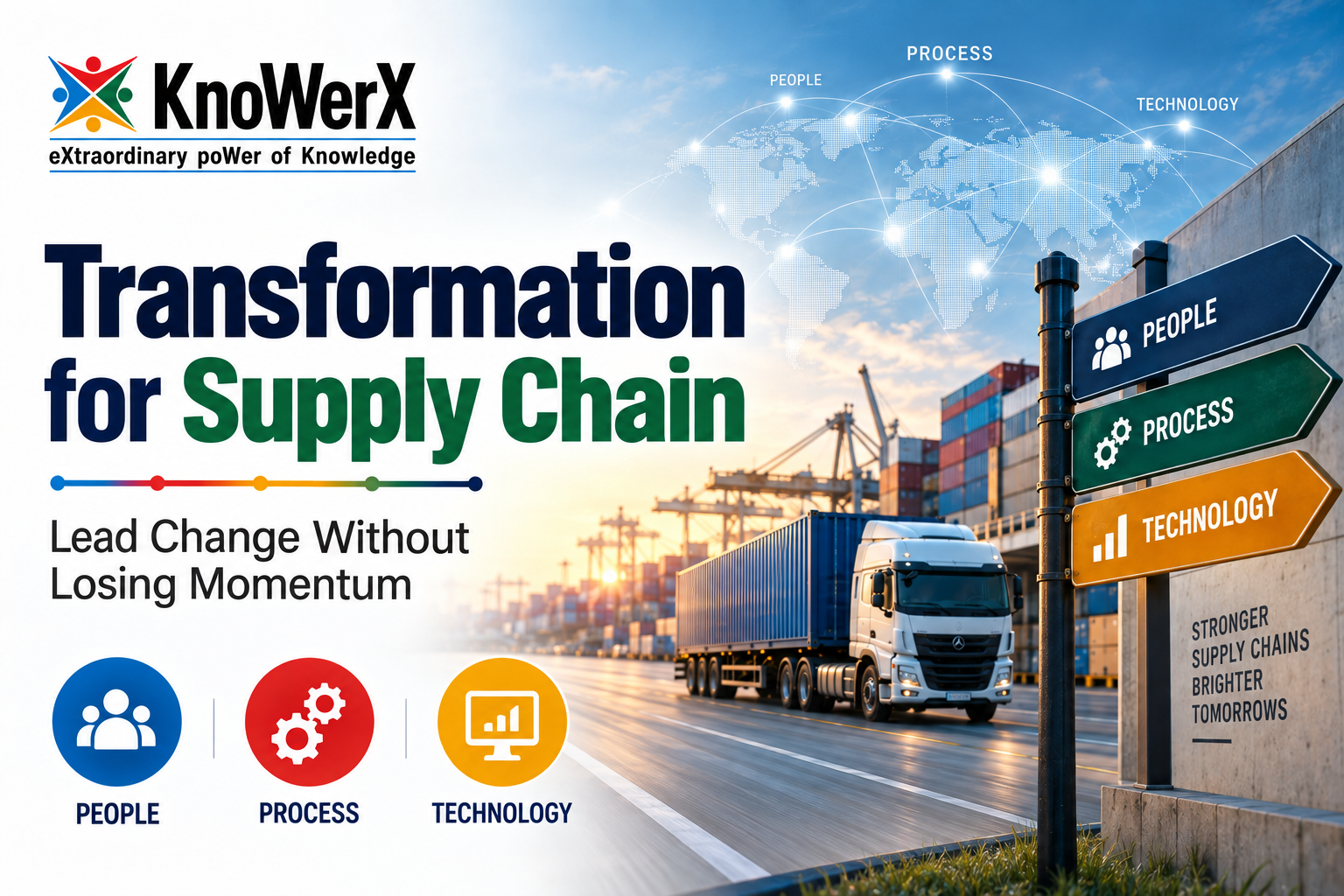 Transformation for Supply Chain | Lead Change Without Losing Momentum | KnoWerX