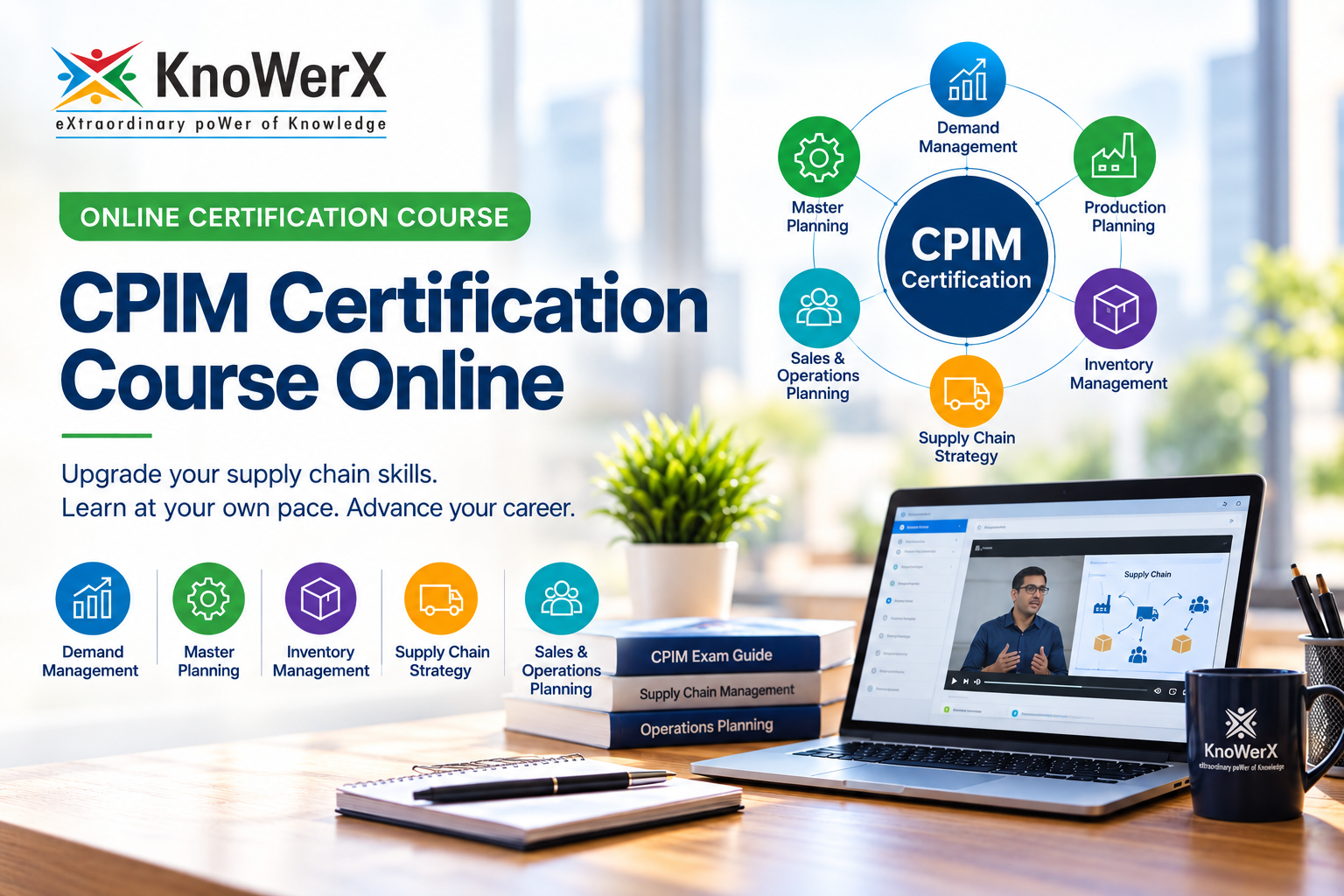 CPIM Certification Course Online | Build Your Supply Chain Career | KnoWerX